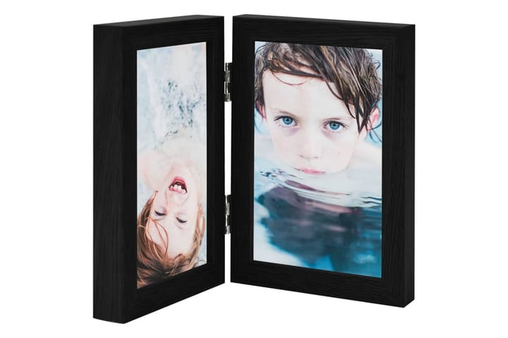 Tvådelad fotoram svart 2x(21x29,7 cm) - Inredning & dekor - Väggdekor - Ramar - Fotoram