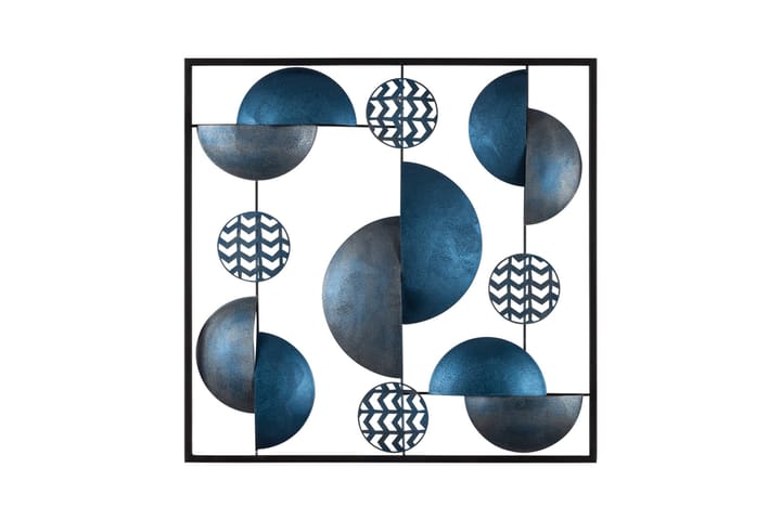 AURORA 5 Väggdekor Blå - Inredning & dekor - Väggdekor - Skyltar - Plåtskylt