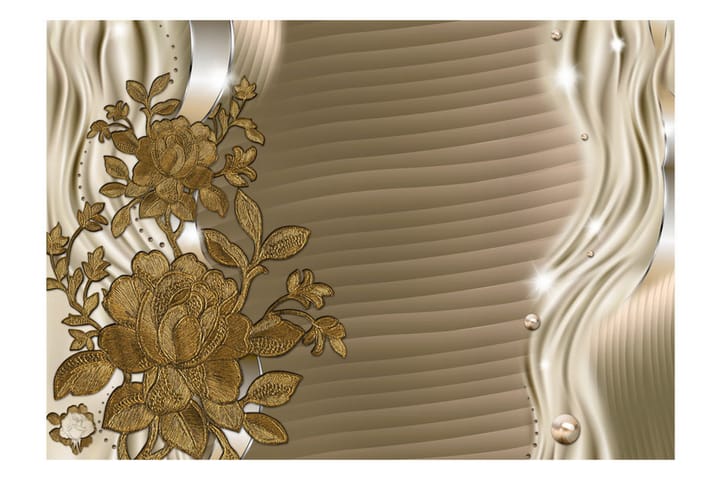 FOTOTAPET Golden Buds 300x210 - Artgeist sp. z o. o. - Inredning & dekor - Väggdekor - Tapeter & tapettillbehör - Fototapeter
