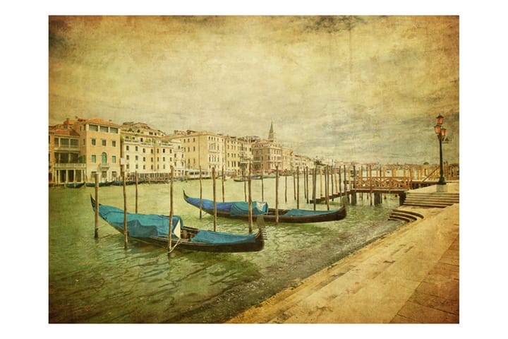 FOTOTAPET Grand Canal Venice Vintage 300x231 - Artgeist sp. z o. o. - Inredning & dekor - Väggdekor - Tapeter & tapettillbehör - Fototapeter