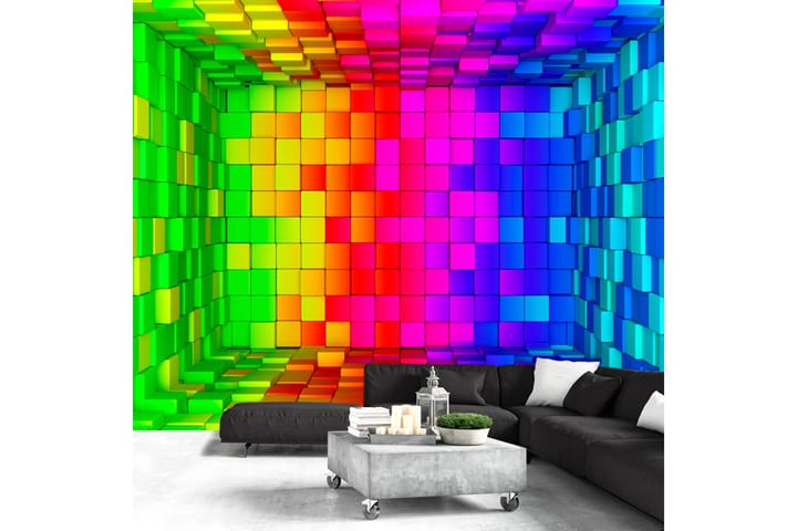 FOTOTAPET Rainbow Cube 300x210