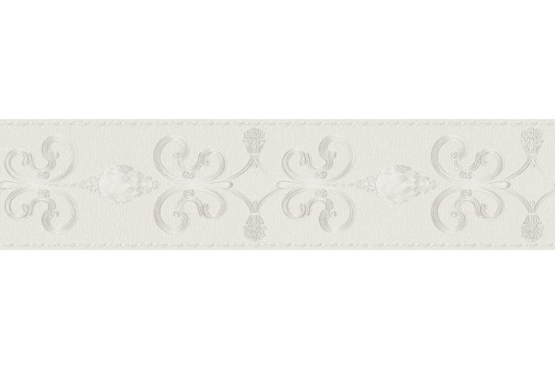 Border Only Borders Papper Silver Cream - AS Creation - Inredning & dekor - Väggdekor - Tapeter & tapettillbehör - Tapetbård