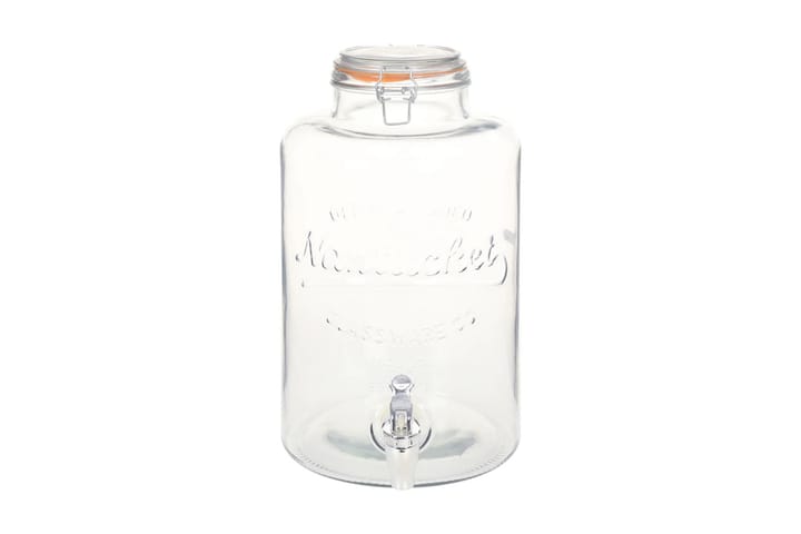 Glasbehållare XXL med tappkran transparent 8 L - Kök & hushåll - Matlagning & bakning - Köksredskap & kökstillbehör - Övriga köksredskap