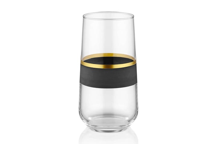 Highballglas - Svart/Guld - Kök & hushåll - Servering & dukning - Dricksglas - Drinkglas & highballglas