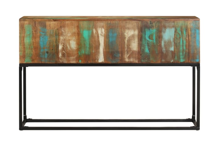Avlastningsbord 120x30x75 cm massivt återvunnet trä - Brun - Möbler - Bord