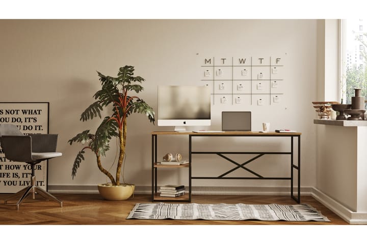 BOSWIJK Skrivbord 160x75x160 cm Grön - Möbler - Bord