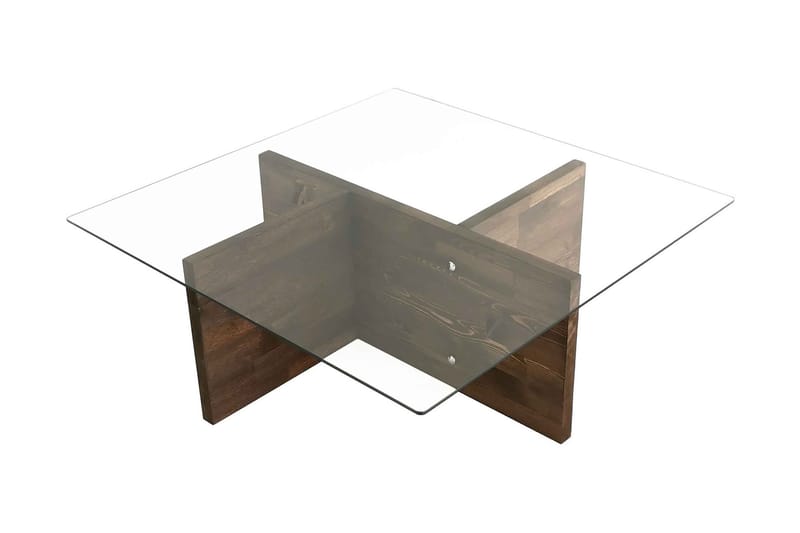 BUURSE Soffbord 90 cm Valnöt - Möbler - Vardagsrum - Soffbord & vardagsrumsbord - Soffbord