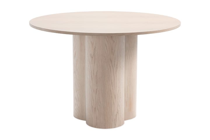 GAKONIA Matbord Runt 110 cm Vit - Möbler - Matplats - Matbord & köksbord