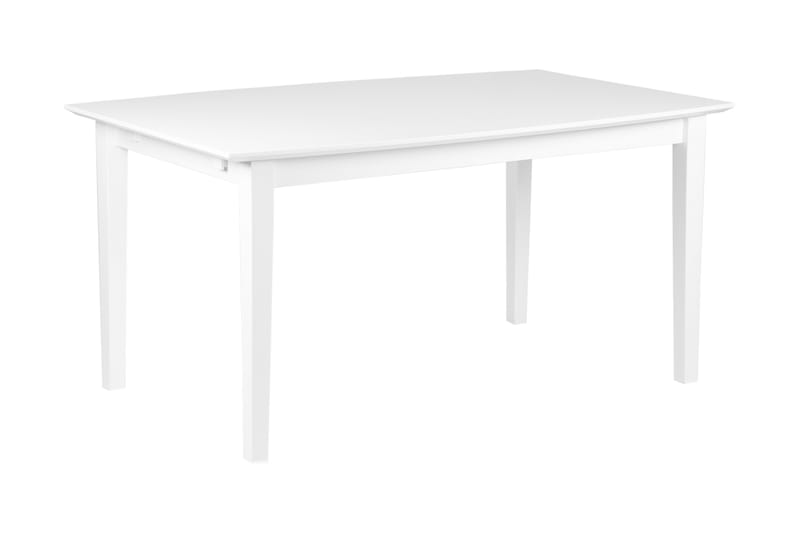 HAVANE Förlängningsbart Matbord 150 cm Ovalt Vit - Möbler - Matplats - Matbord & köksbord