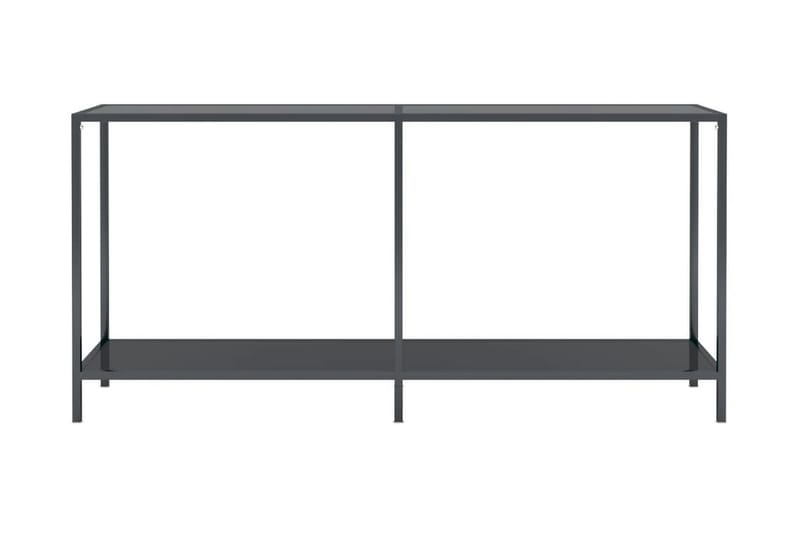 Konsolbord svart 160x35x75 cm härdat glas - Svart - Möbler - Bord