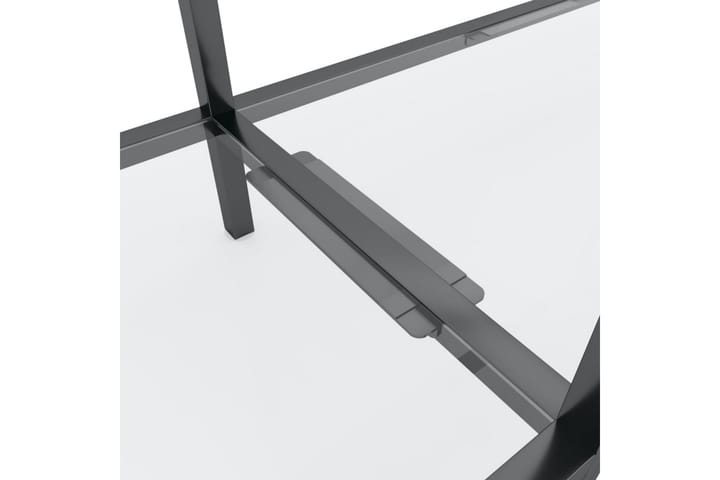 Konsolbord transparent 160x35x75 cm härdat glas - Transparent - Möbler - Bord