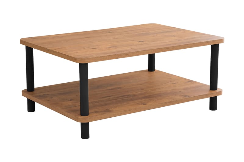LALINE Soffbord 100x43,7x100 cm Svart/Grön - Möbler - Vardagsrum - Soffbord & vardagsrumsbord - Soffbord