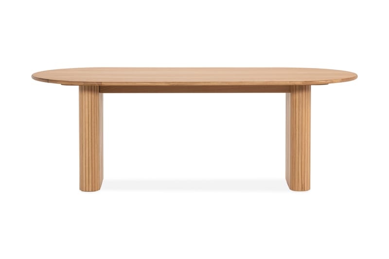 LENOIR Matbord 220 cm Massiv Ek Brun - Möbler - Matplats - Matbord & köksbord