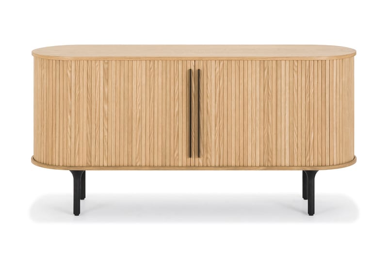 LENOIR Sideboard 150x45 cm Massiv Ek Brun - Möbler - Vardagsrum - Soffbord & vardagsrumsbord - Brickbord