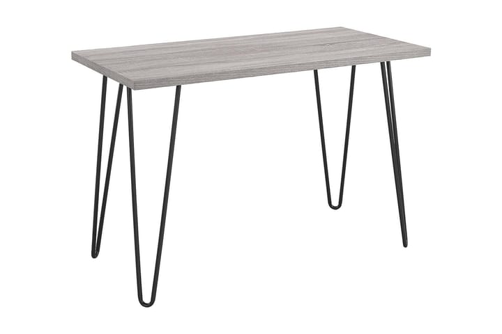 OWEN Skrivbord 102 cm Grå/Svart - Dorel Home - Möbler - Bord