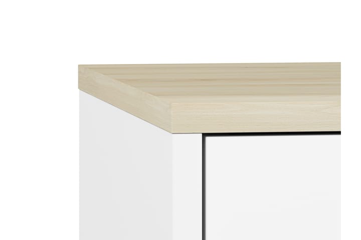 PENN Skrivbord 58 cm Natur/Vit - Möbler - Bord
