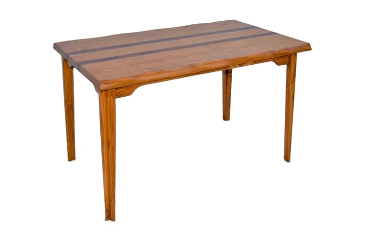 RITSEM Matbord 160 cm Natur/Ljusbrun - Möbler - Matplats - Matbord & köksbord