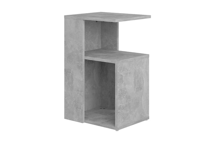 Sidobord betonggrå 36x30x56 cm spånskiva - Grå - Möbler - Bord