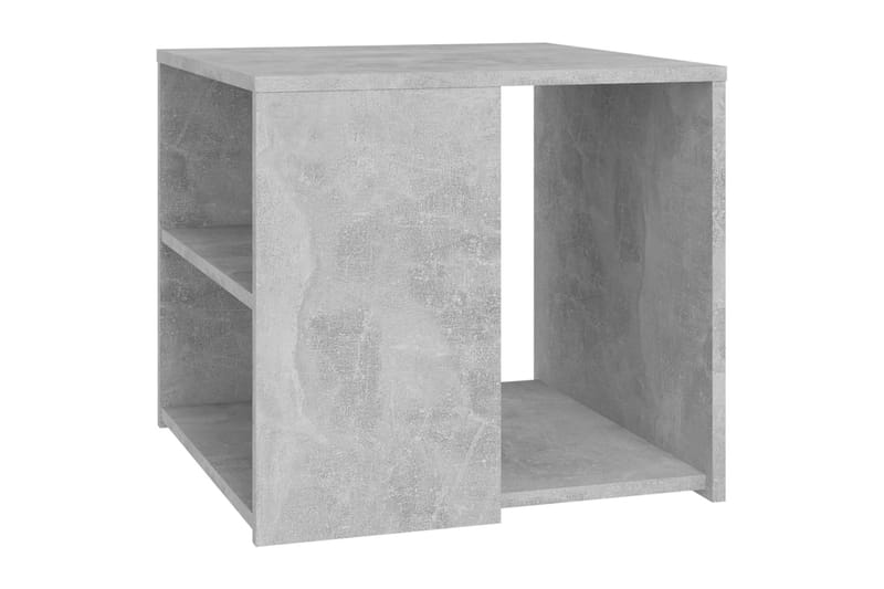 Sidobord betonggrå 50x50x45 cm spånskiva - Grå - Möbler - Bord