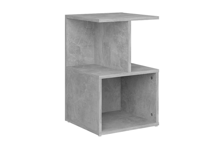 Sidoskåp betonggrå 35x35x55 cm spånskiva - Grå - Möbler - Sovrum - Sängbord