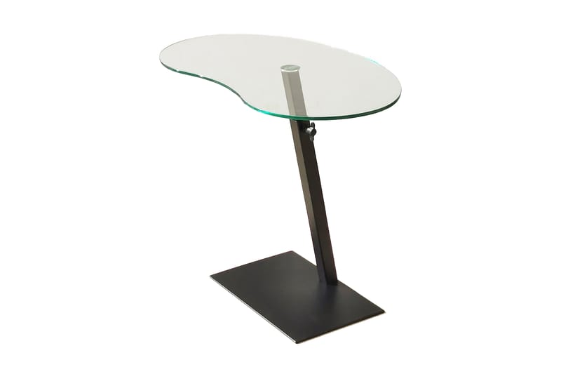 SIGARI Soffbord 70x40x70 cm Svart Oval - Möbler - Vardagsrum - Soffbord & vardagsrumsbord - Soffbord