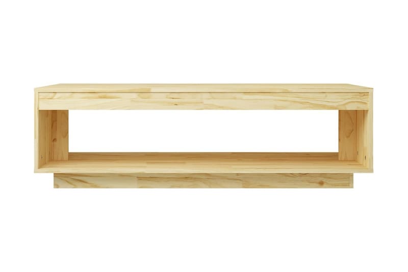 Soffbord 110x50x33,5 cm massiv furu - Brun - Möbler - Vardagsrum - Soffbord & vardagsrumsbord - Soffbord