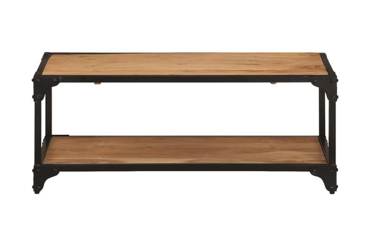 Soffbord 90x45x35 cm massivt akaciaträ - Brun - Möbler - Bord