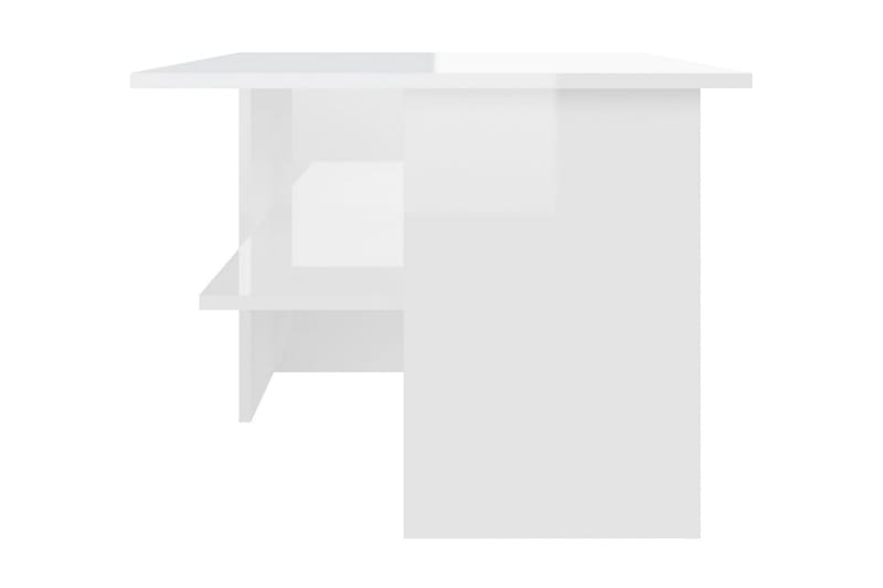Soffbord 90x60x46,5 cm spånskiva - Vit - Möbler - Bord