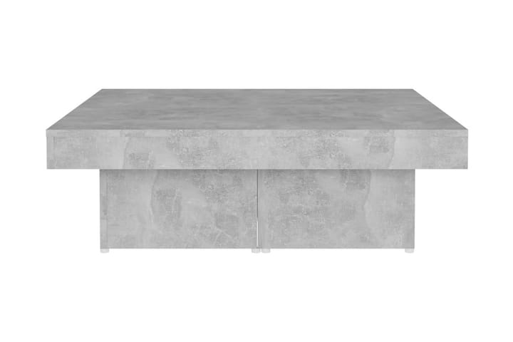 Soffbord betonggrå 90x90x28 cm spånskiva