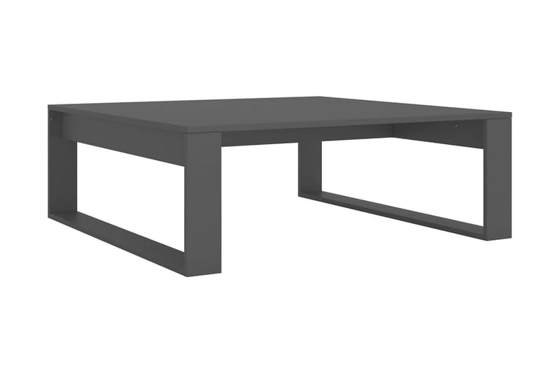 Soffbord grå 100x100x35 cm spånskiva - Grå - Möbler - Bord