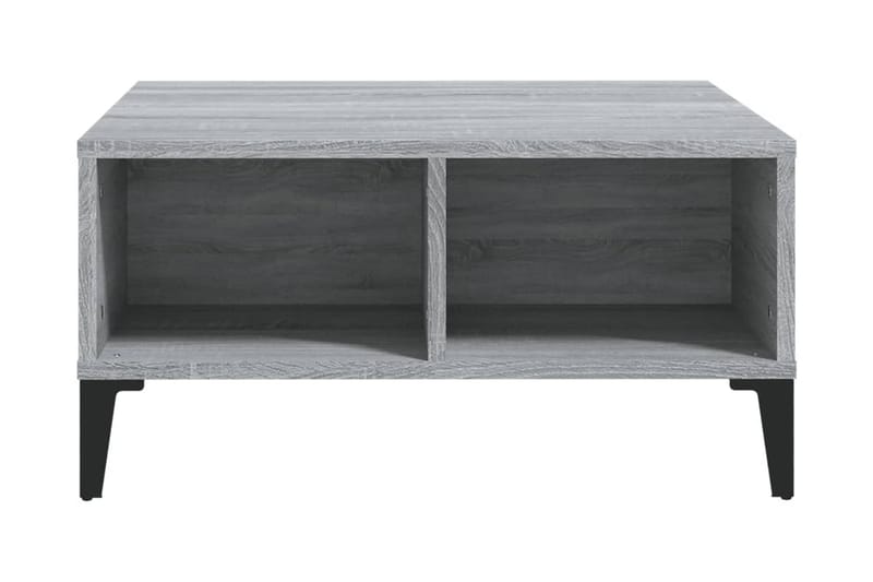 Soffbord grå sonoma 60x60x30 cm spånskiva