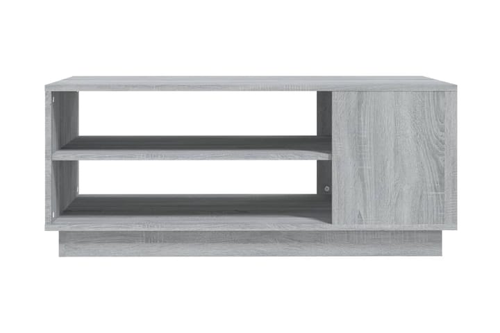 Soffbord grå sonoma-ek 102x55x43 cm spånskiva