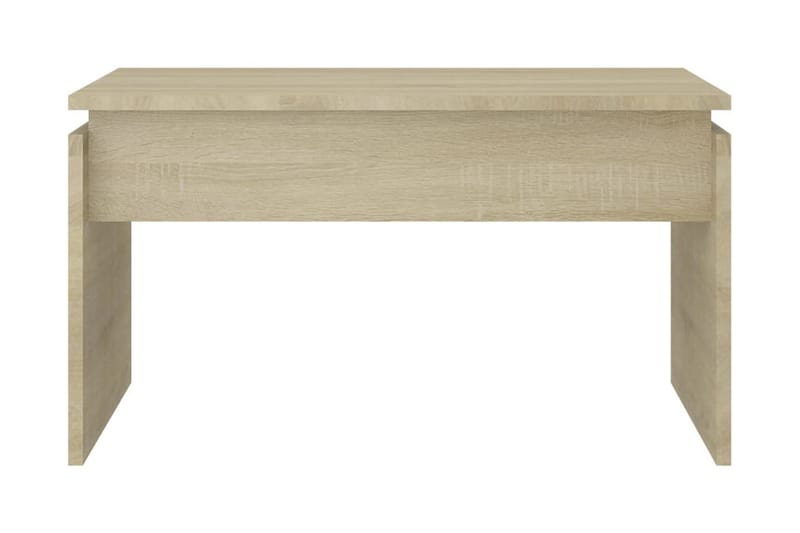 Soffbord sonoma-ek 68x50x38 cm spånskiva - Brun - Utemöbler - Trädgårdsbord & Utebord - Matbord ute