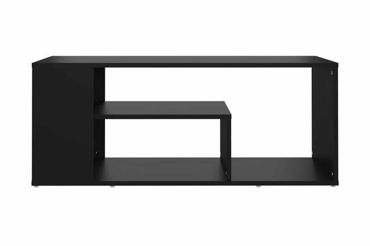 Soffbord svart 100x50x40 cm spånskiva