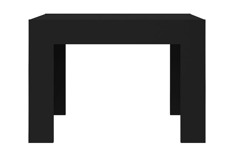 Soffbord svart 50x50x35 cm spånskiva