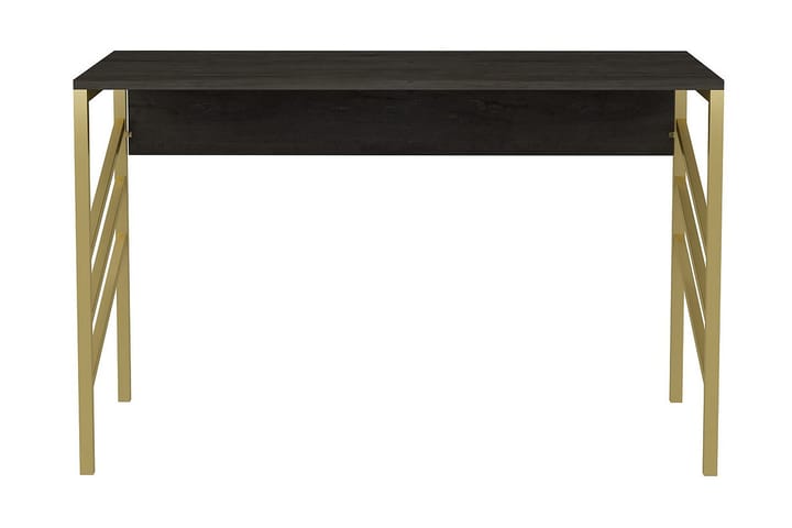 TOFOL Skrivbord 60x74,8x120 cm Guld/Antracit