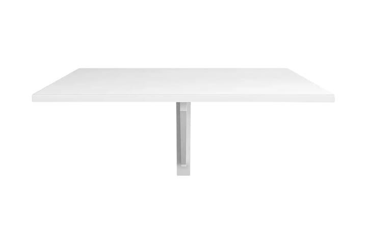 Vägghängt fällbord vit 100x60 cm - Vit - Möbler - Matplats - Klaffbord