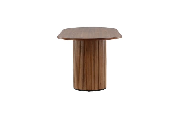 ABIANC Matbord 200 cm Ovalt Valnötsbrun - Möbler - Matplats - Matbord & köksbord