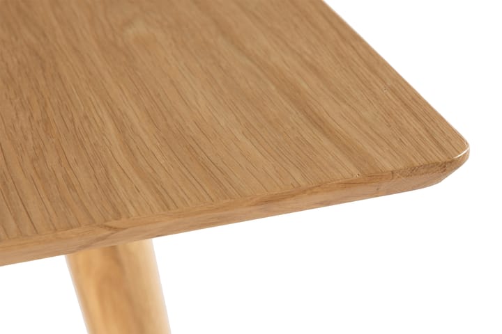 BABBIE Förlängningsbart Matbord 210 cm Massiv Ek/Brun - Möbler - Matplats - Matbord & köksbord