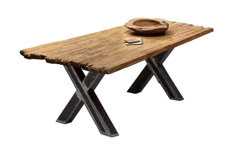 BAMRA Matbord 240 cm Återvunnen Teak - Möbler - Matplats - Matbord & köksbord
