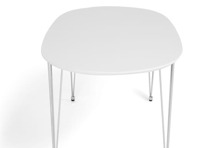 CADI Matbord 180 Oval med 2 Tilläggsskivor Vit - Möbler - Matplats - Matbord & köksbord