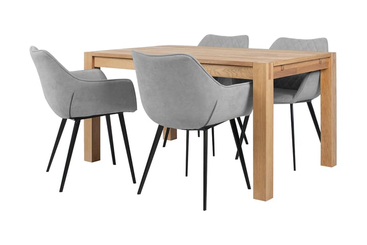 Chicago New Matgrupp med 4 stolar - Möbler - Matplats - Matbord & köksbord