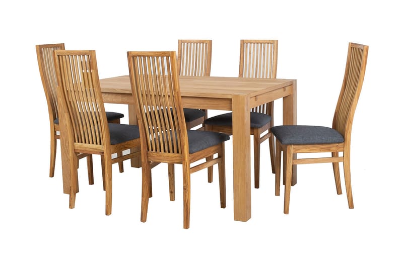Chicago New Matgrupp med 6 stolar - Möbler - Matplats - Matbord & köksbord