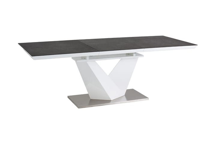 CILLAN Matbord 160 cm Glas/Grå - Möbler - Matplats - Matbord & köksbord