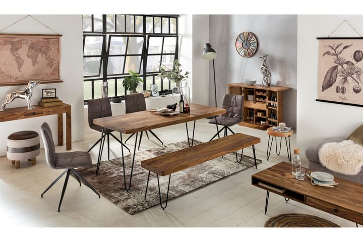 DMIR Matbord 200 cm Brun - Möbler - Vardagsrum - Soffbord & vardagsrumsbord - Soffbord