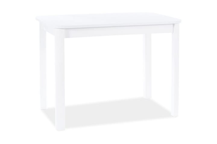 FINON Förlängningsbart Matbord 120 cm Mattvit - Möbler - Matplats - Matbord & köksbord