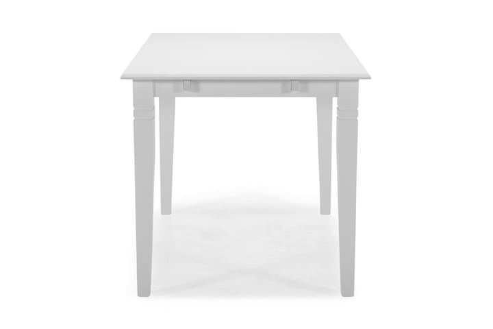 HAILEY Förlängningsbart Matbord 120 Vit - Möbler - Matplats - Matbord & köksbord