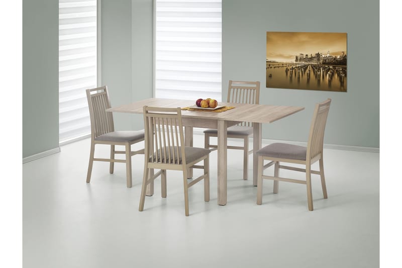 LAVETA Förlängningsbart Matbord 80 Ek - Möbler - Matplats - Matbord & köksbord