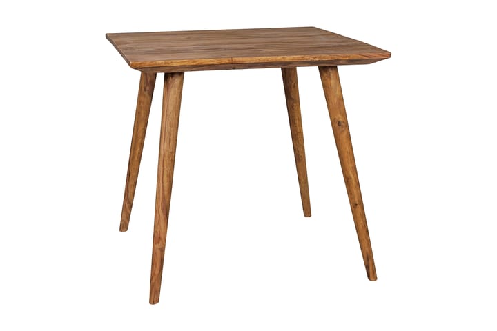 LOSIEWSKI Matbord 80 cm Brun - Möbler - Vardagsrum - Soffbord & vardagsrumsbord - Satsbord