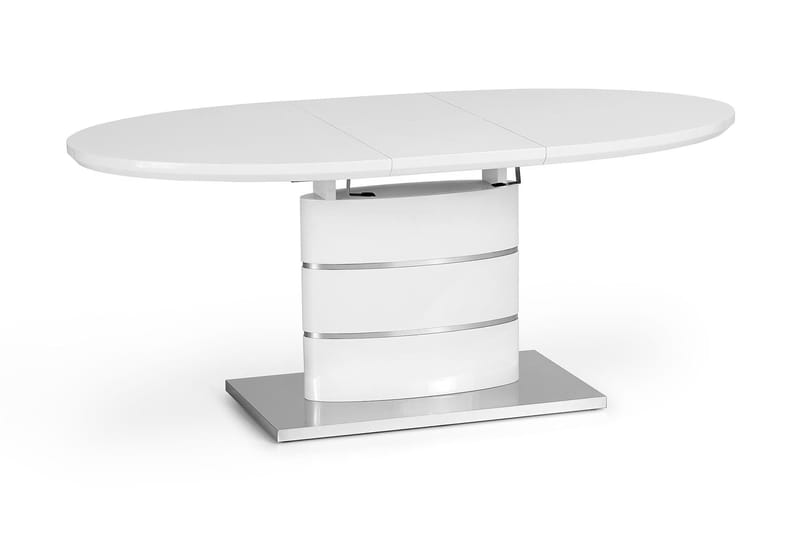 MALLIE Förlängningsbart Matbord 140 Vit - Möbler - Matplats - Matbord & köksbord